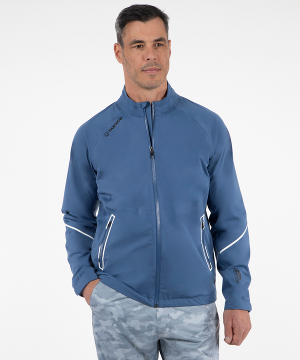 Sunice Performance Apparel - Jay Mens Waterproof Breathable Ultra Lightweight Hyper 4-Way Stretch Performance Jacket