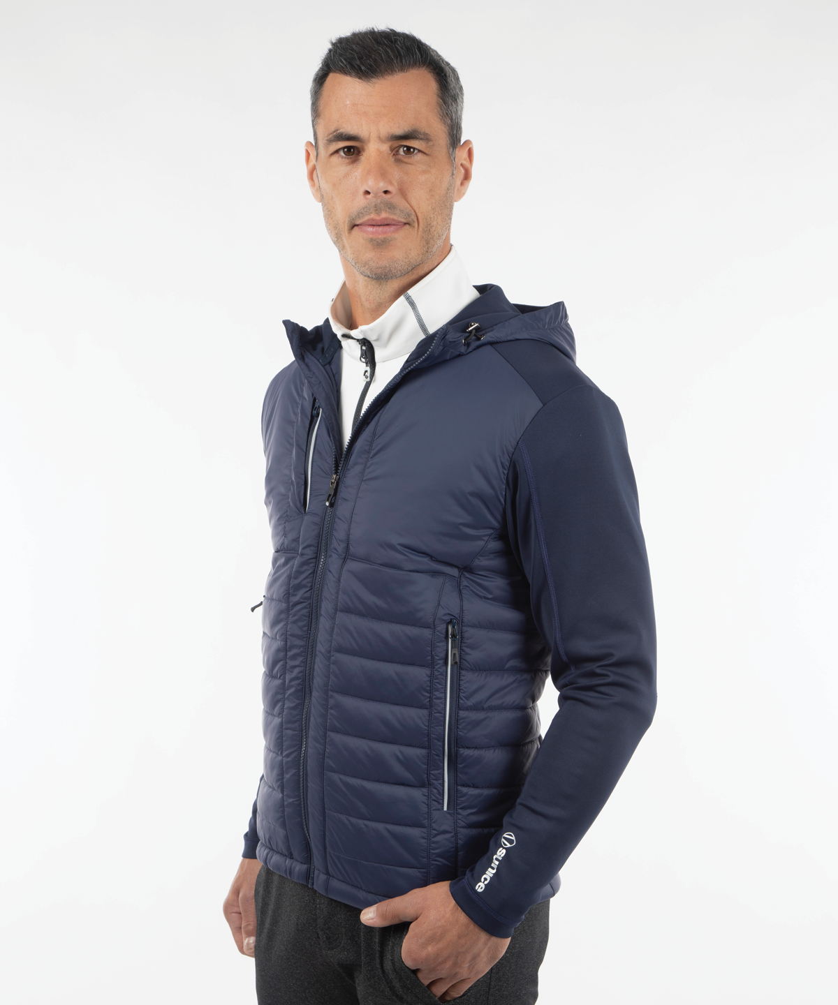 Men's Hamilton Element Shield Hybrid Thermal Hooded Jacket – Sunice