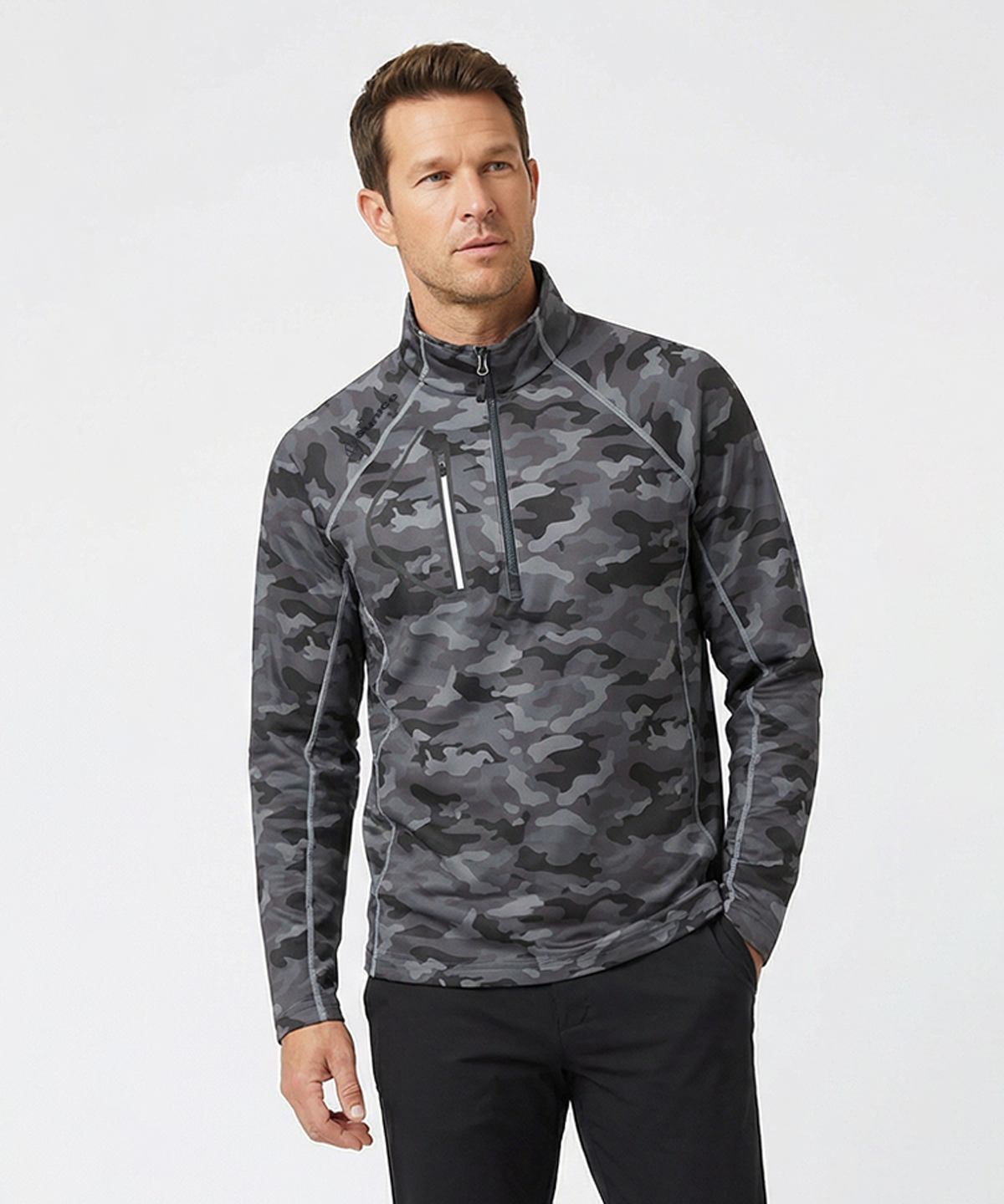Men's Allendale Stretch Quarter-Zip Pullover – Sunice