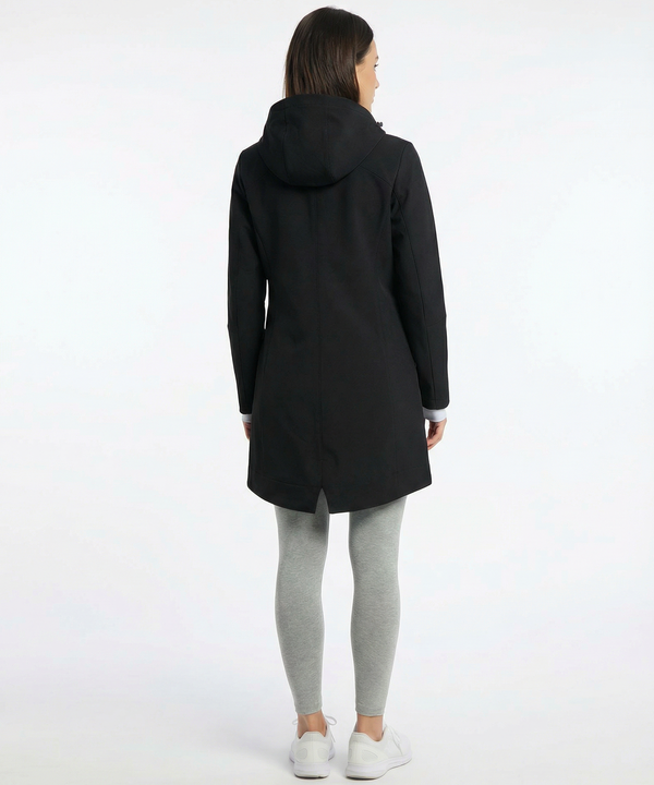 Women's Brooklyn Softshell Car Coat with Hood - Sunice