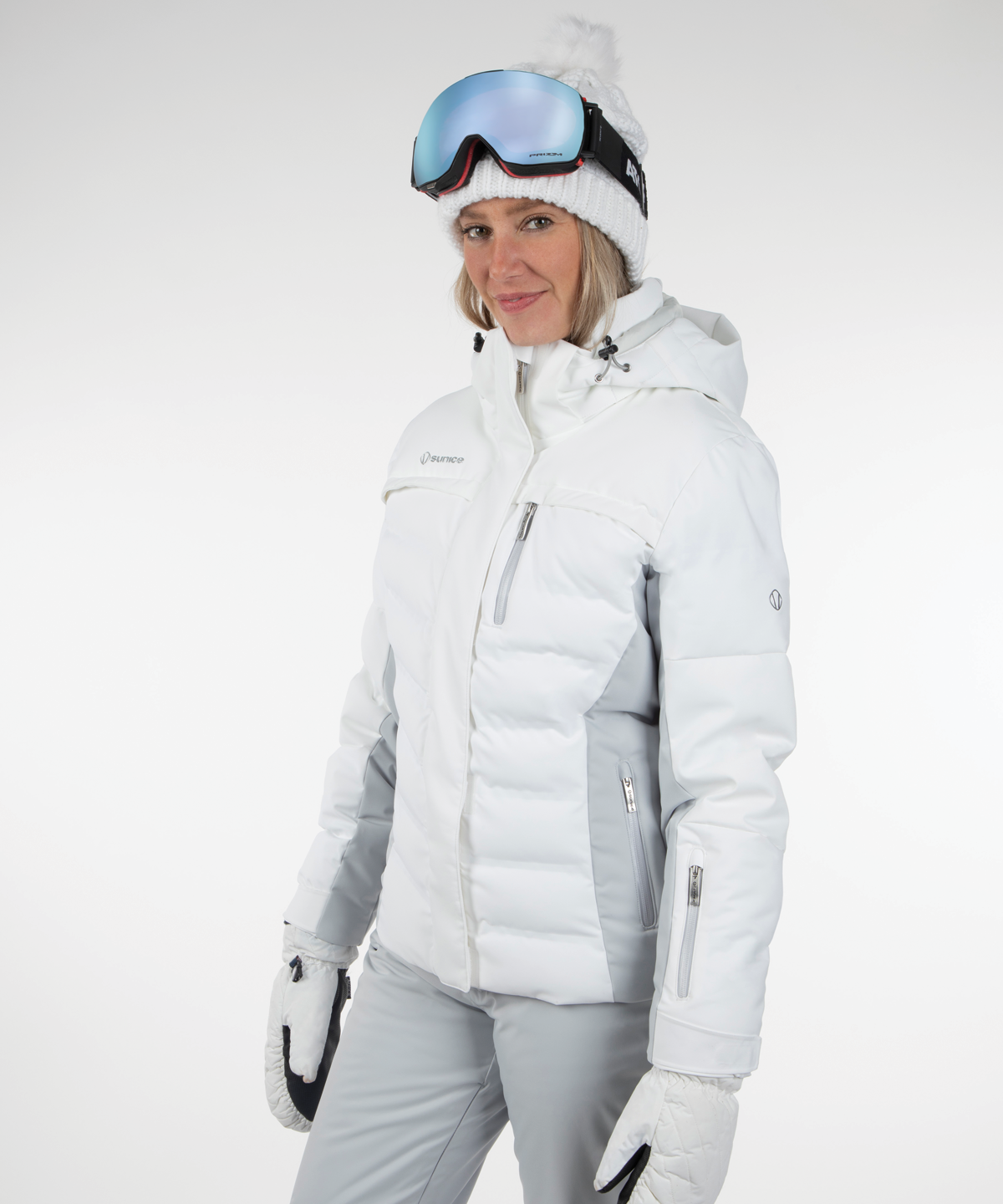 Women's Amber Waterproof Stretch Jacket with Removable Hood – Sunice