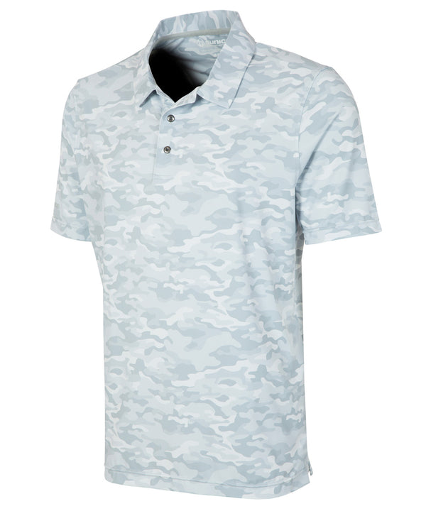 Men's Martin Camo Print Short Sleeve Polo Shirt - Sunice
