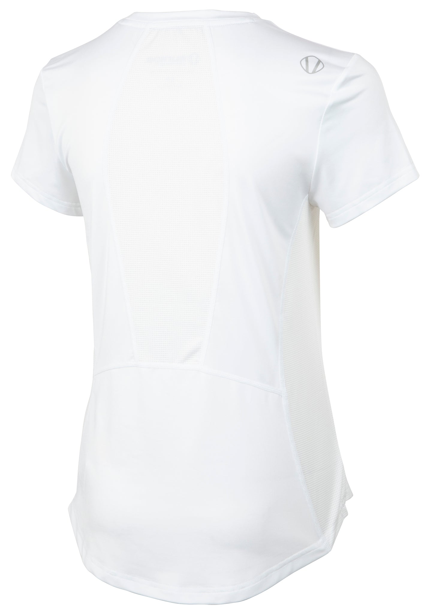 Women's Aria Tee Shirt with Mesh Knit Insert