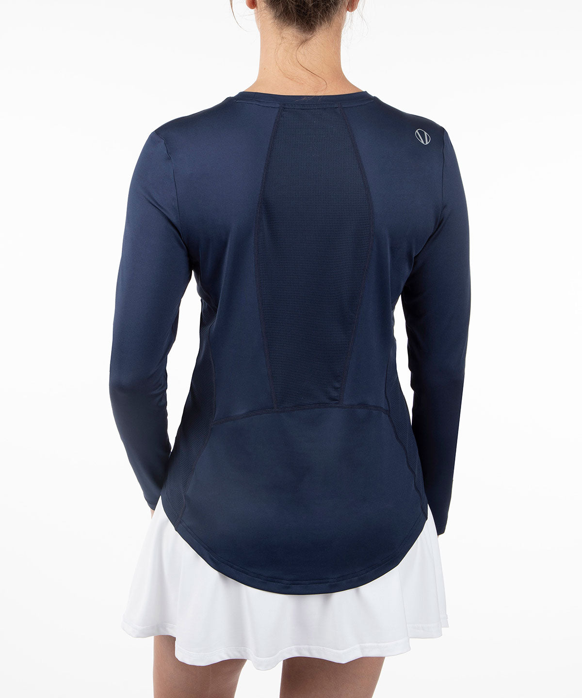 Women&#39;s Sari Athletic Long-Sleeve with Mesh Knit Insert