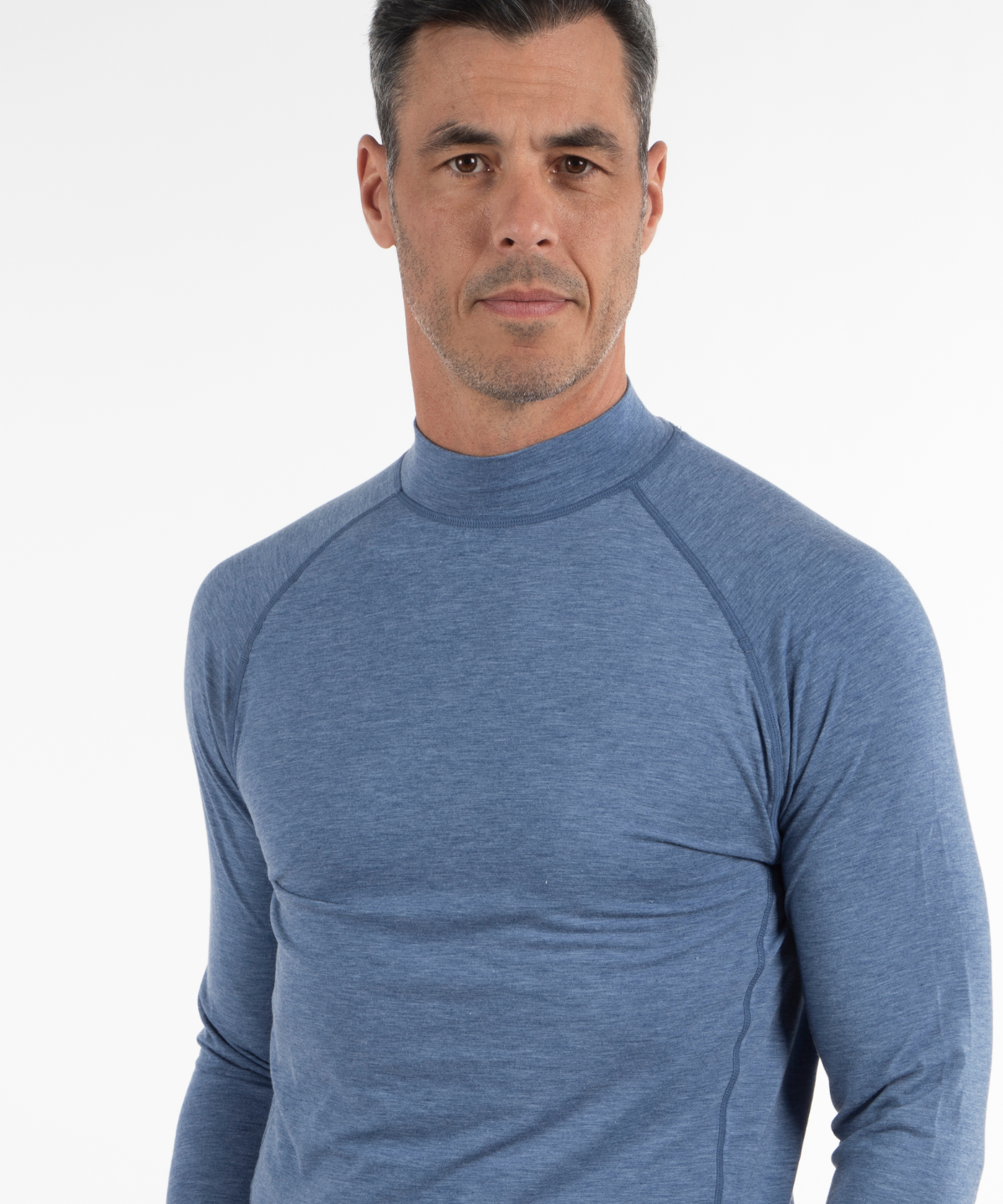 Men's Griffin Kinetic Long-Sleeve Performance Mock Neck T-Shirt