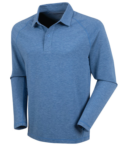Men's Galo Long Sleeve Soft Touch Knit Polo