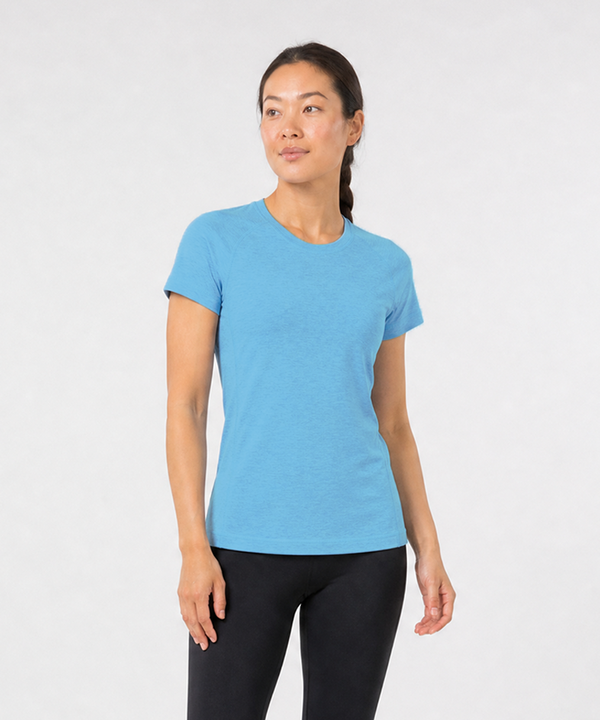 Women's Grace Kinetic Short-Sleeve Performance Crew Neck T-Shirt