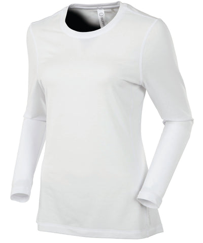 Women's Greer Kinetic Long-Sleeve Performance Crew Neck T-Shirt