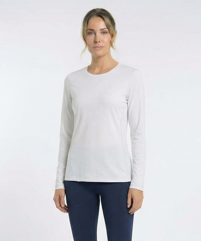 Women's Greer Kinetic Long-Sleeve Performance Crew Neck T-Shirt