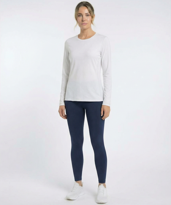 Women's Greer Kinetic Long-Sleeve Performance Crew Neck T-Shirt