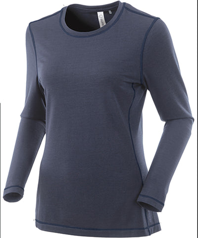 Women's Greer Kinetic Long-Sleeve Performance Crew Neck T-Shirt