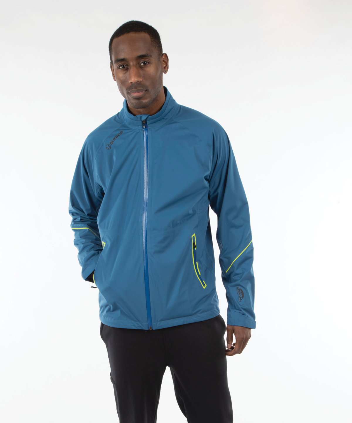 Dark Blue/Lime Green