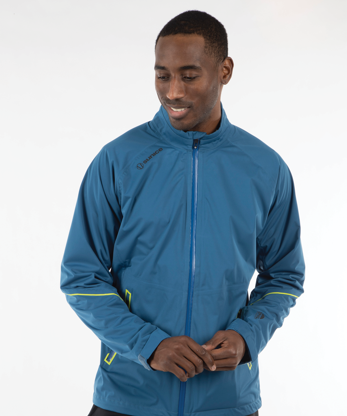 Dark Blue/Lime Green