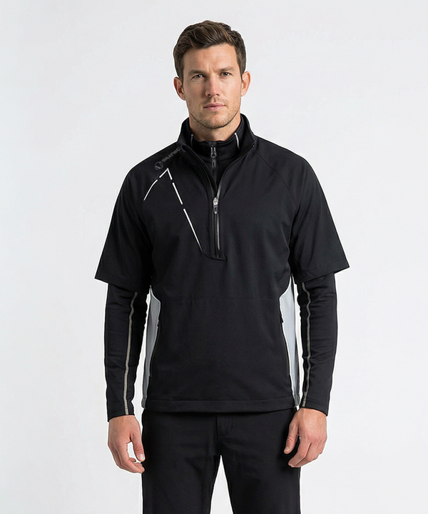 Men's Sullivan Zephal Flextech Waterproof Ultra-Stretch Short-Sleeve Pullover