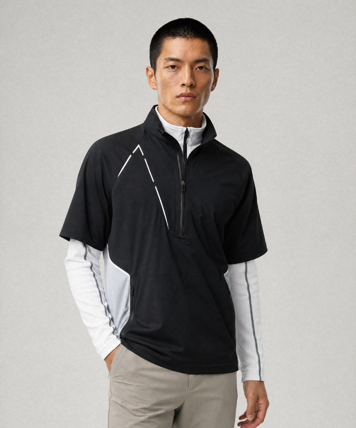 Black/Charcoal Melange