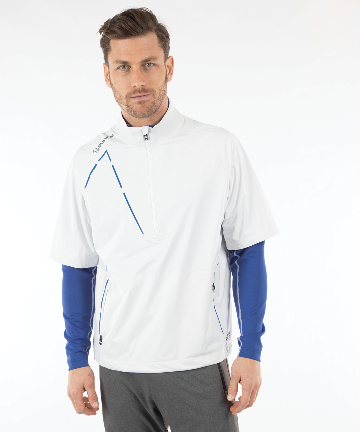 Pure White/Blue Stone