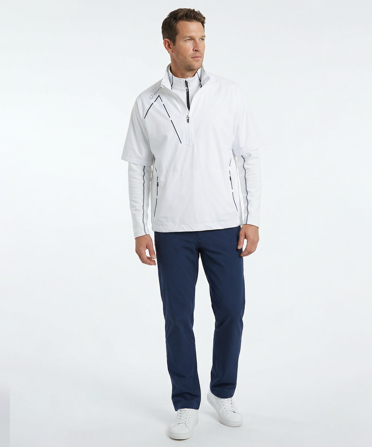 サルセーション ウェア Men's Sullivan Zephal Elite Waterproof Ultra-Stretch Short-Sleeve