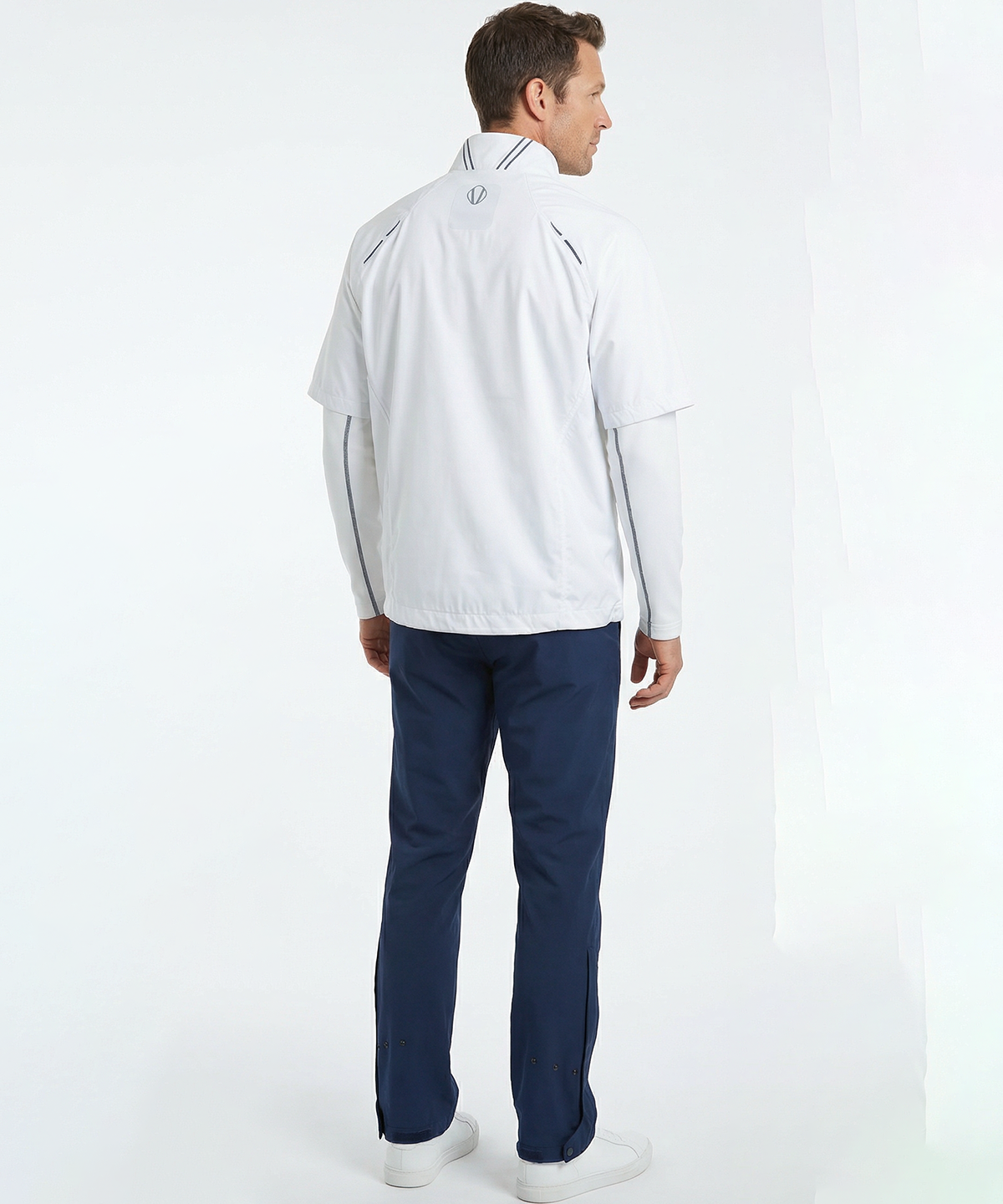 メンズウェア Sachi Men's Sullivan Zephal Elite Waterproof Ultra-Stretch Short-Sleeve