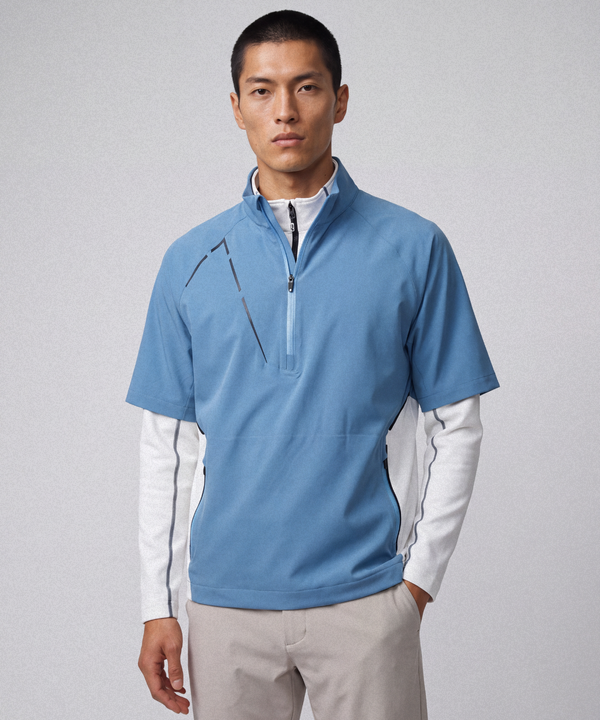 Men's Sullivan Zephal Elite Waterproof Ultra-Stretch Short-Sleeve Pullover