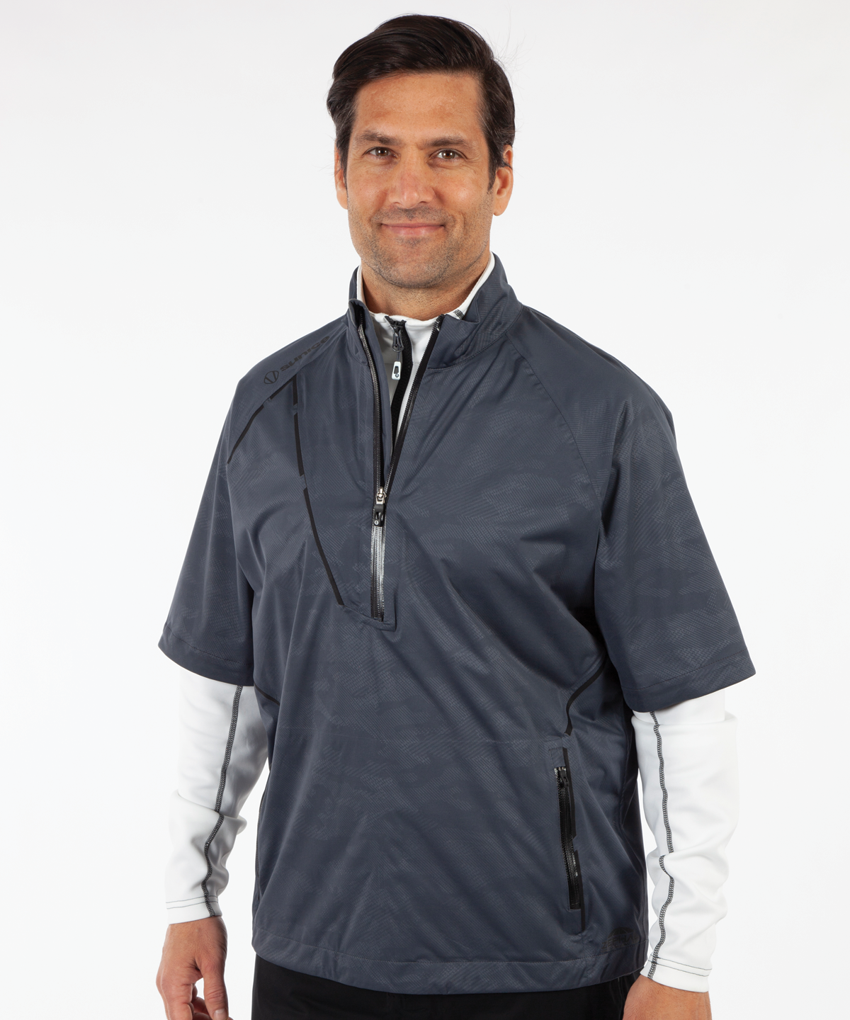 Charcoal Camo Emboss/Black