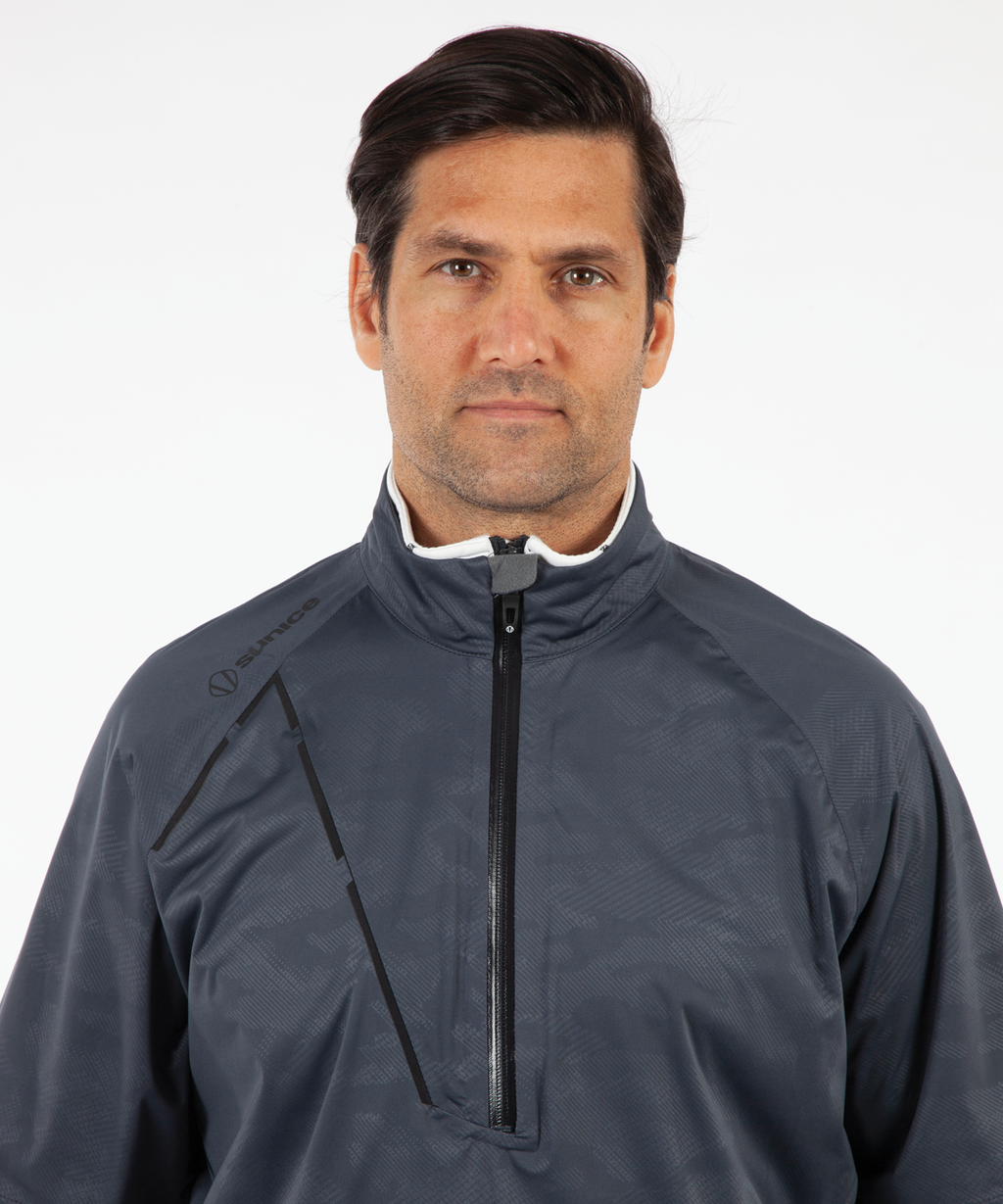 Charcoal Camo Emboss/Black