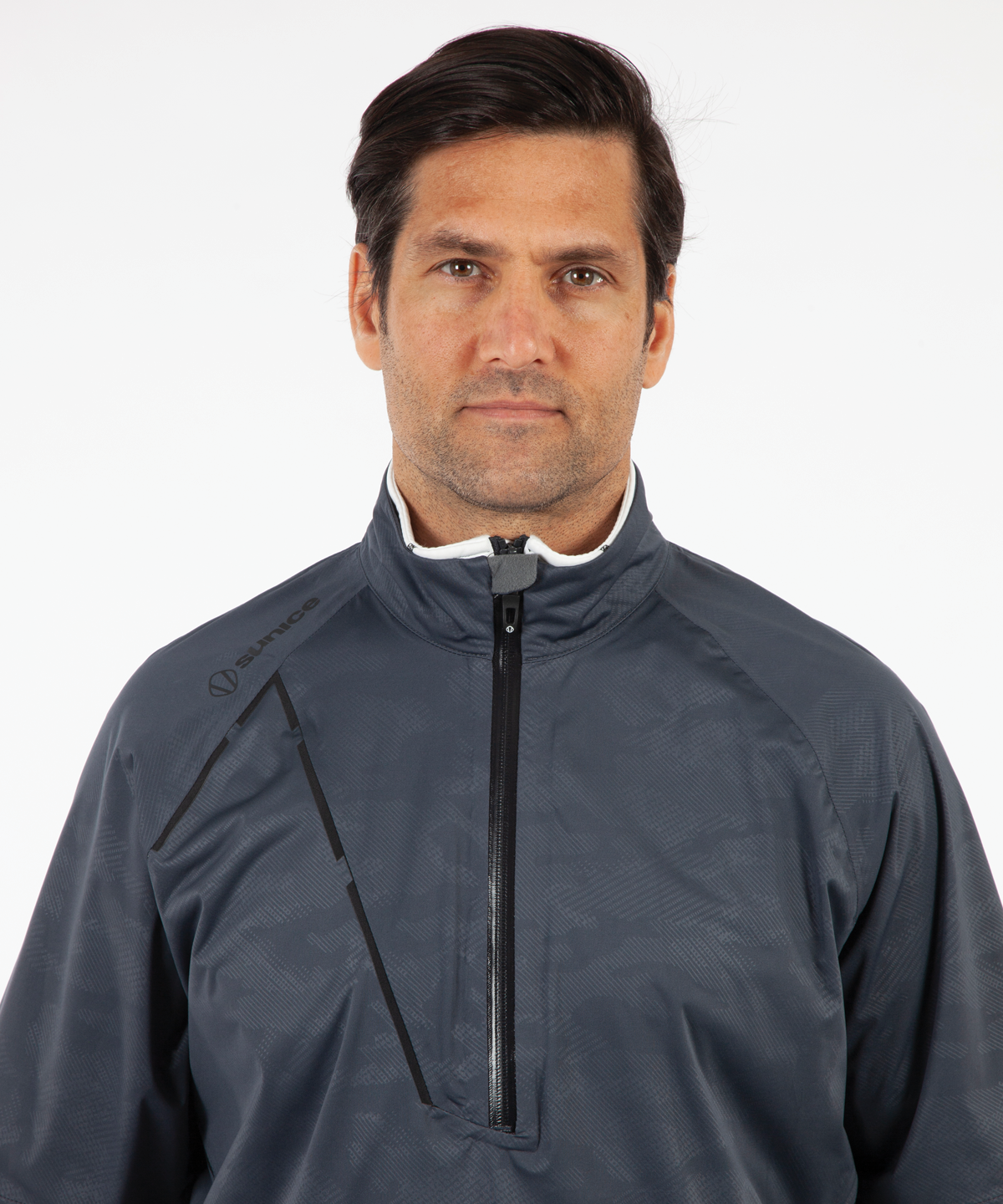 Charcoal Camo Emboss/Black