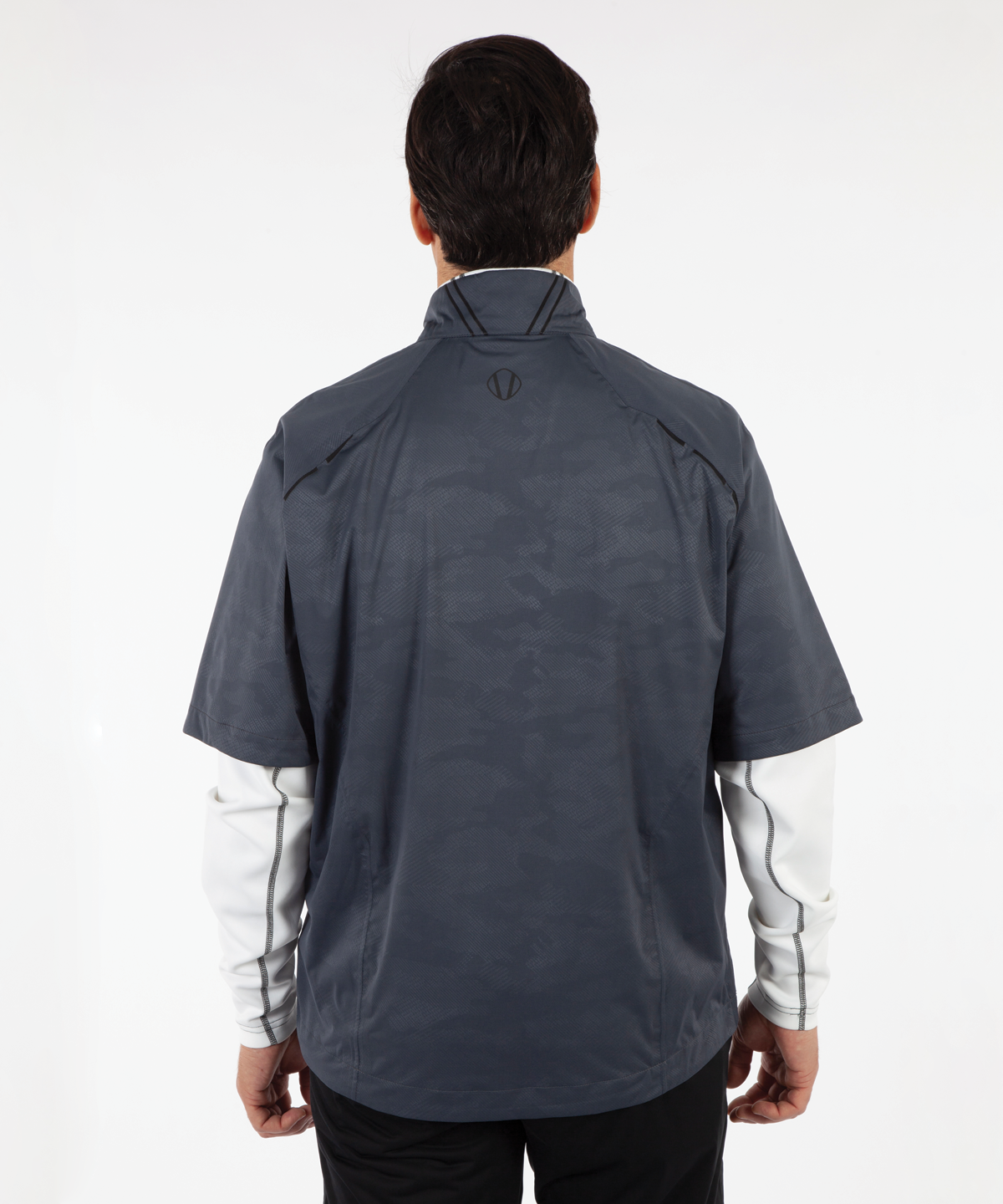 Charcoal Camo Emboss/Black