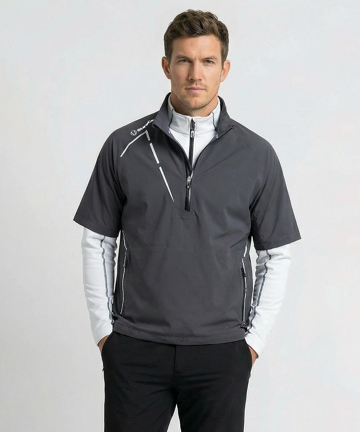 Charcoal/Pure White