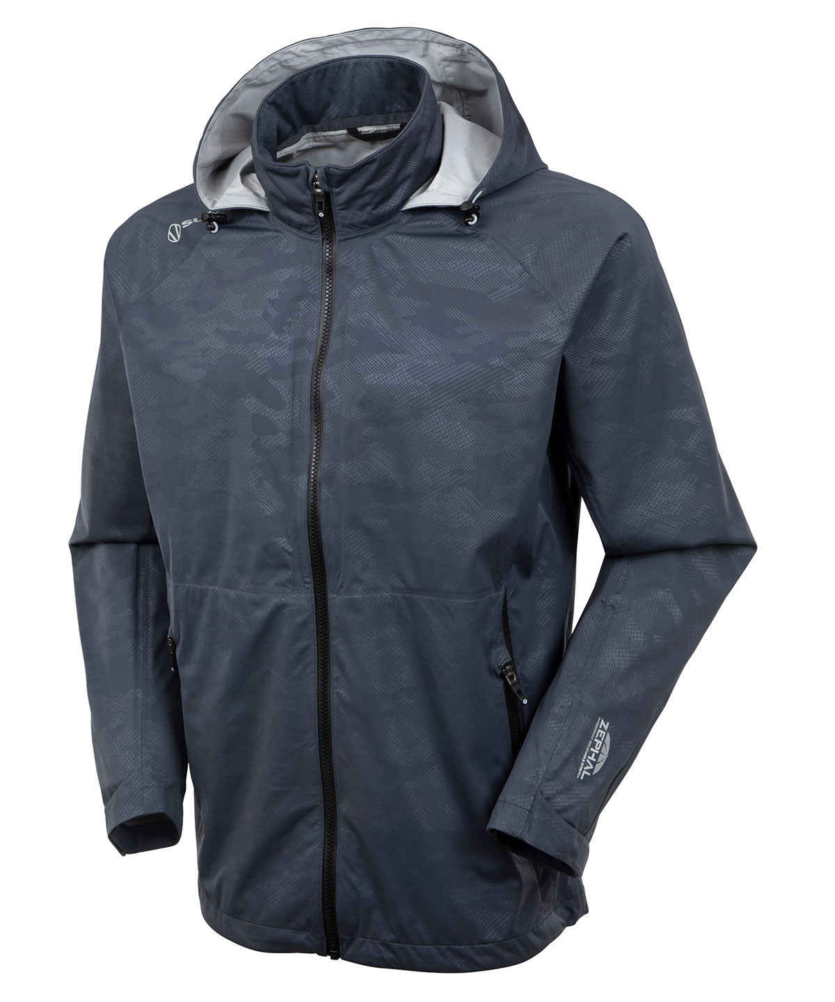 Men's Joe Zephal Flextech Waterproof Rain Jacket with Packable 
