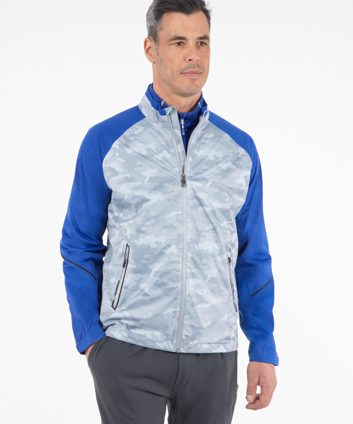 Sunice Performance Apparel - Jay Mens Waterproof Breathable Ultra Lightweight Hyper 4-Way Stretch Performance Jacket