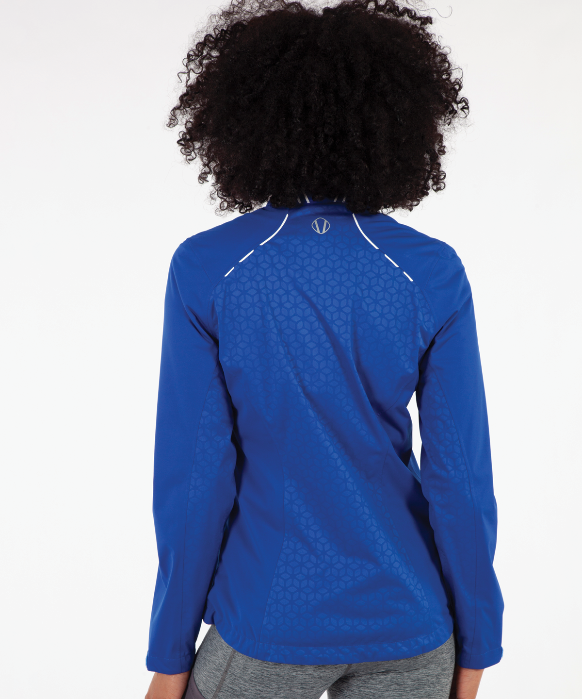 Blue Stone Emboss/Pure White