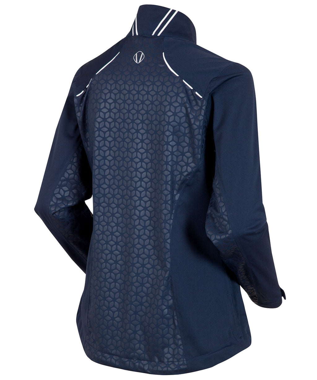 Midnight Embossed/Pure White