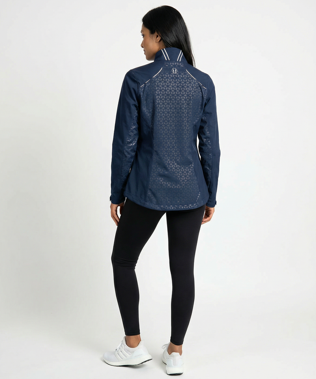 Midnight Embossed/Pure White