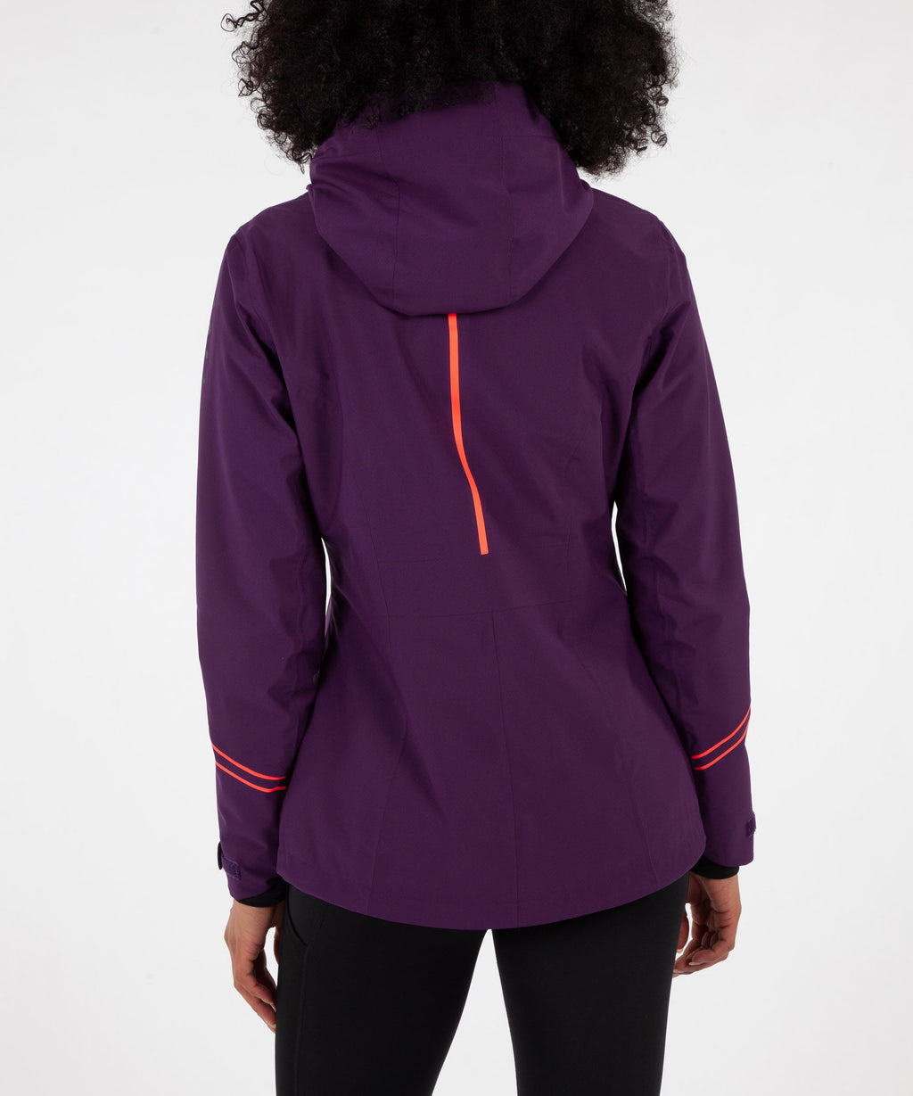 Blackberry/Neon Coral