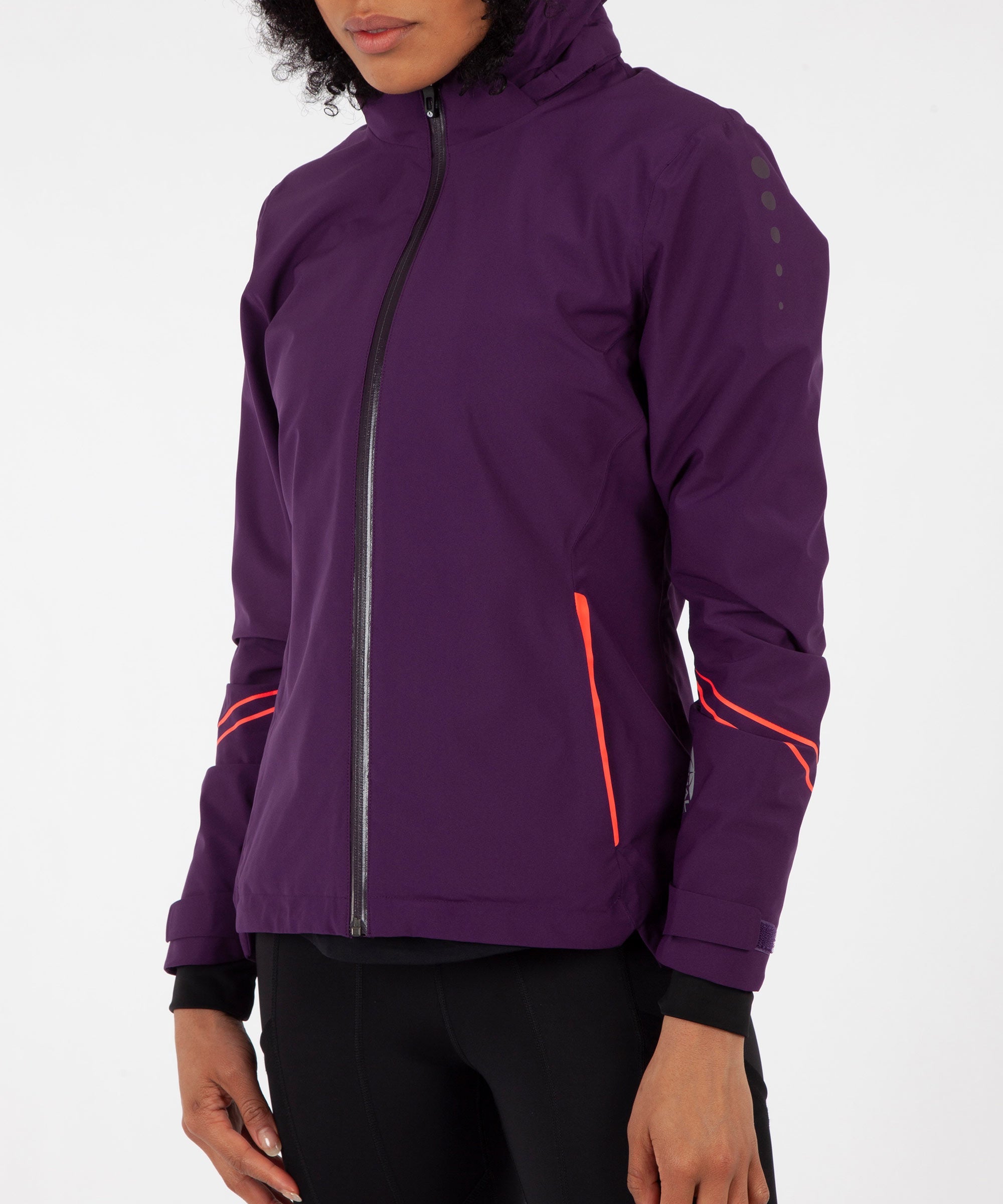 Blackberry/Neon Coral