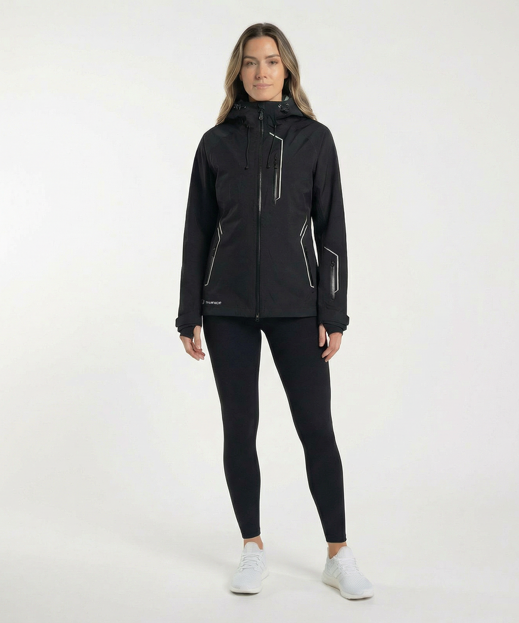 Women's Mia Zephal Max Hooded Rain Jacket – Sunice