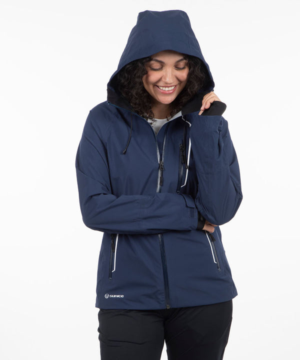 Women's Mia Zephal Max Hooded Rain Jacket