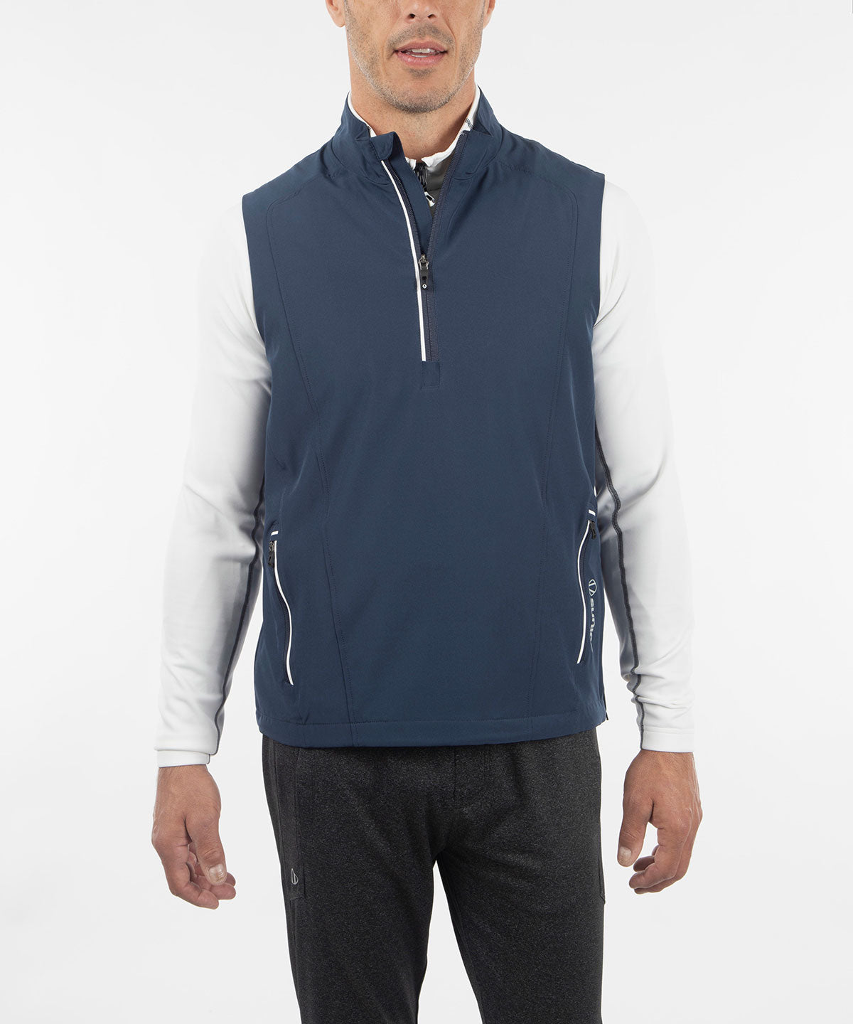 Men&#39;s Kiefer Half-Zip Lined Wind Vest