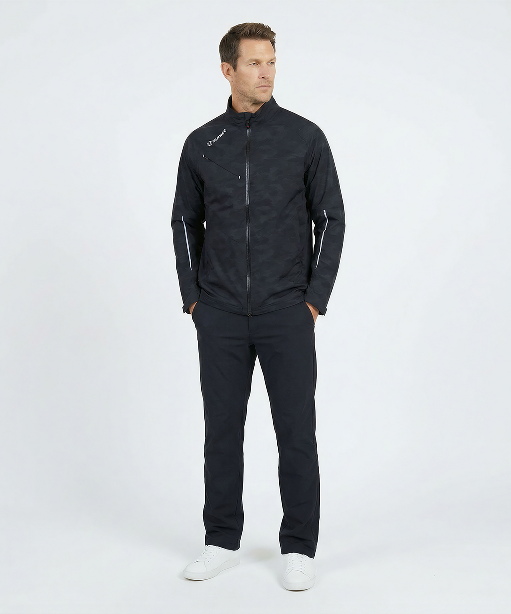 Black Camo Embossed