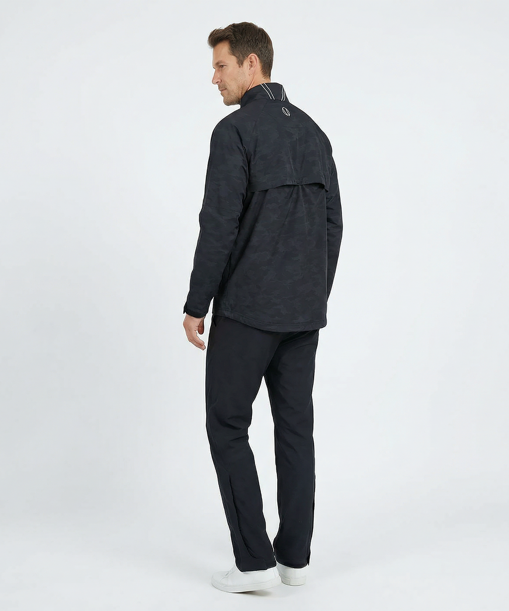 Black Camo Embossed