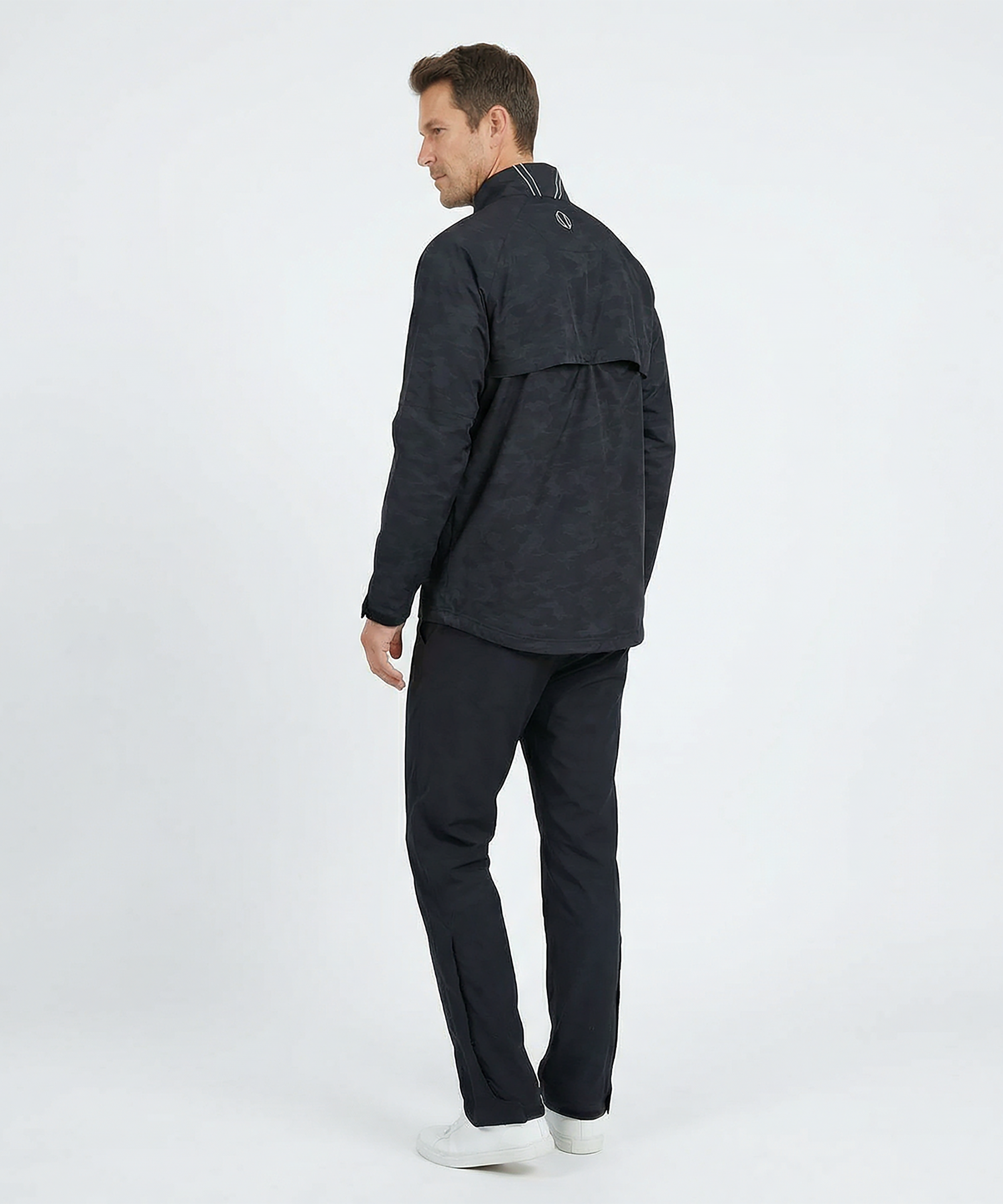 Black Camo Embossed