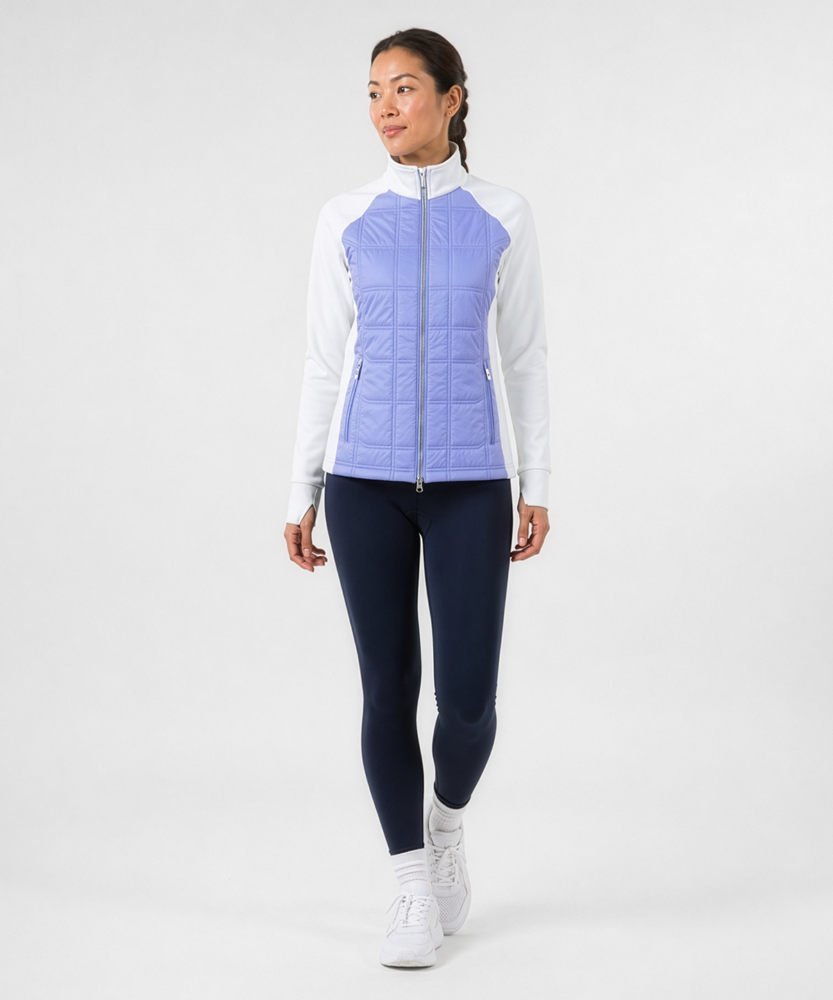 Periwinkle/Pure White