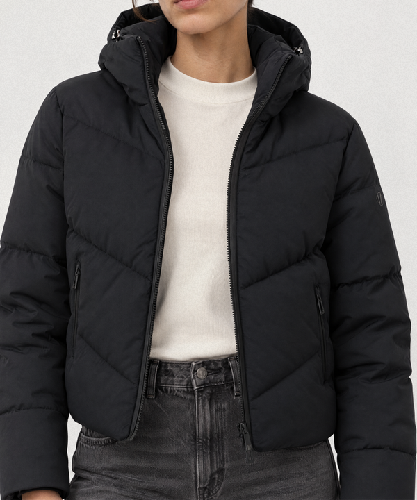 Women's Celeste Cropped Thermal Winter Puffer Jacket