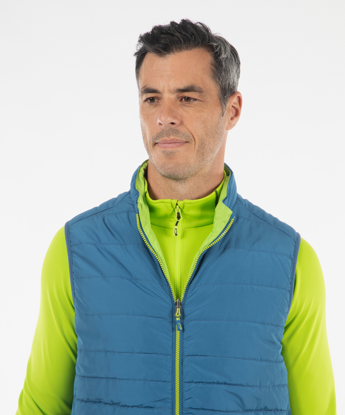 Dark Blue/Lime Green