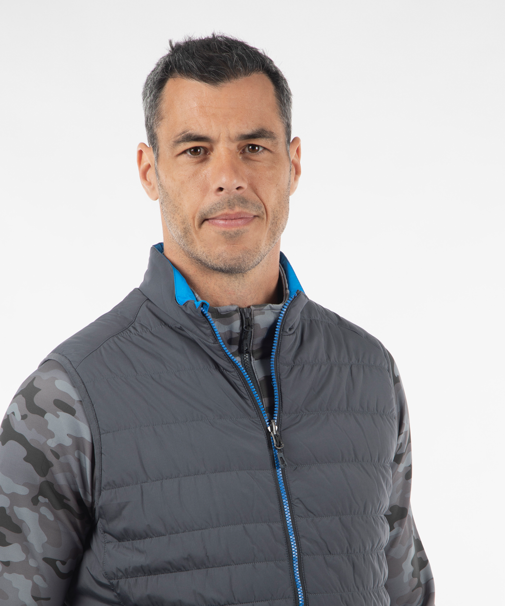 Charcoal/Vibrant Blue