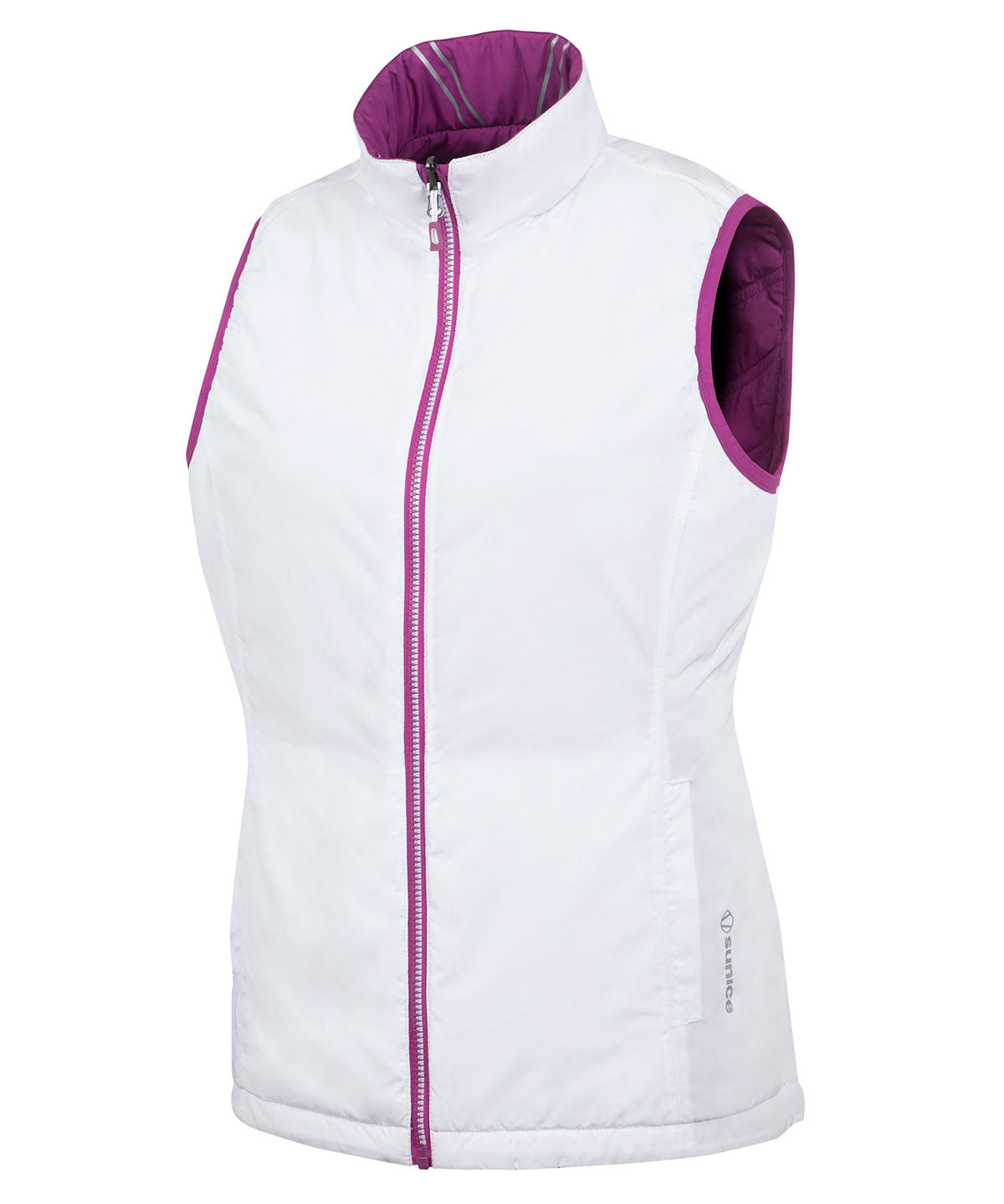 Mulberry/Pure White