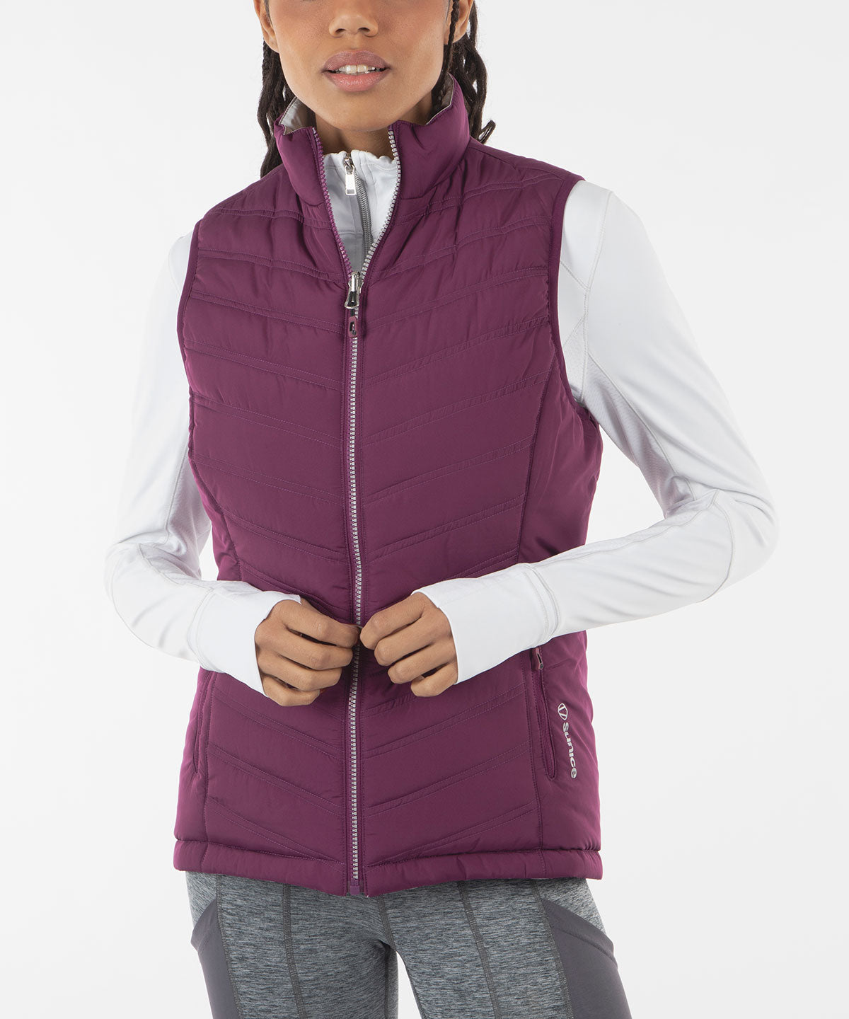 Dark Purple/Oyster