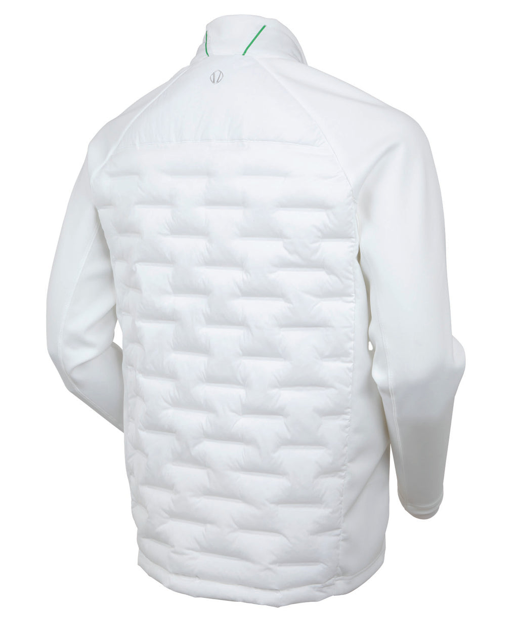 Pure White/Fern Green