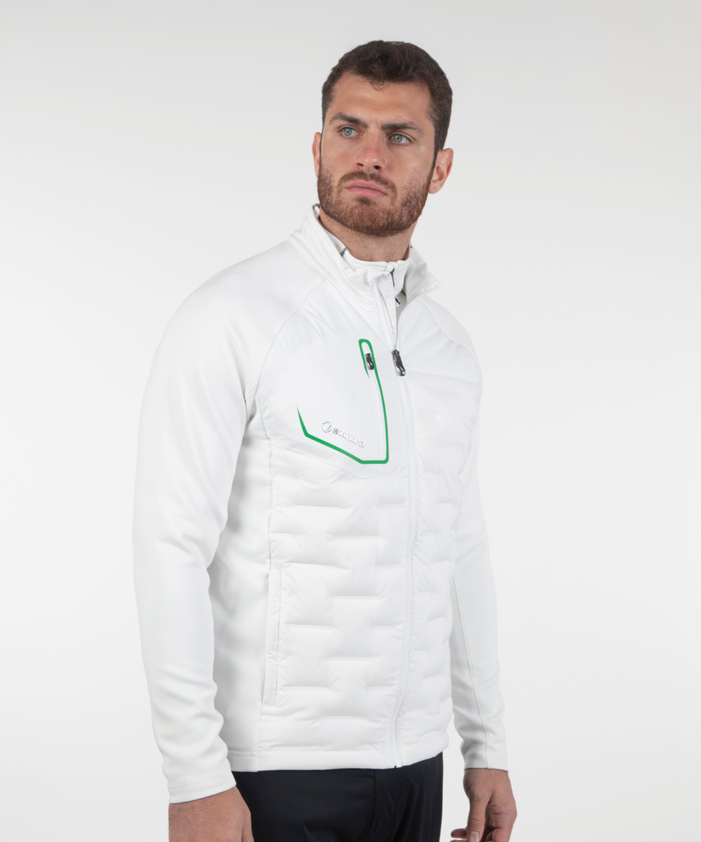 Pure White/Fern Green