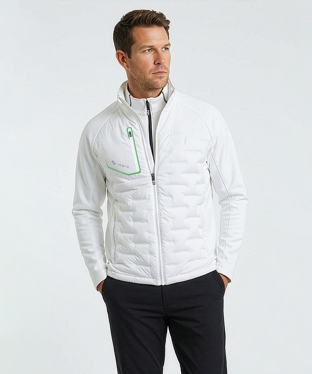 Pure White/Fern Green